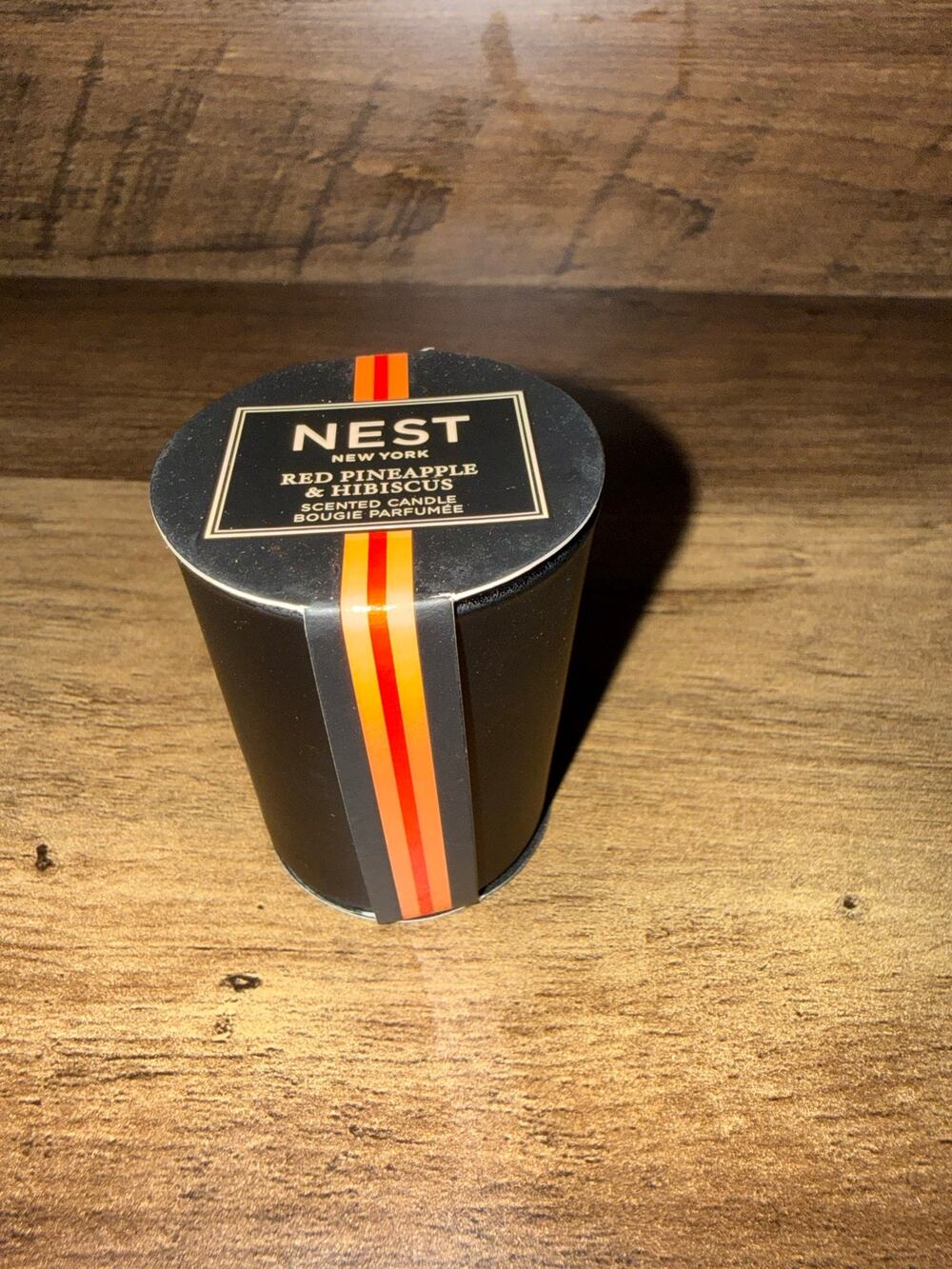 NEST New York Red Pineapple & Hibiscus Votive Scented Candle — 0.95 oz / 27g NIB